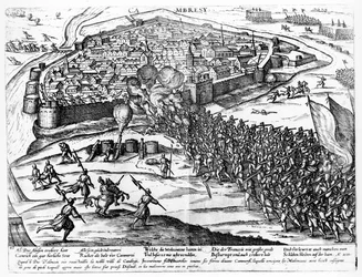 Die Belagerung von Cambrai, September 1581